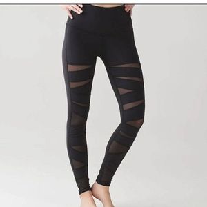 Lululemon Black Mesh Leggings